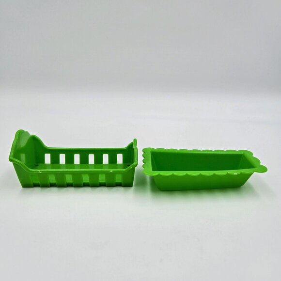 Vintage Sunshine Family Crib Bassinet Nursery Baby Doll Furniture Playset Mattel - Picture 5 of 10